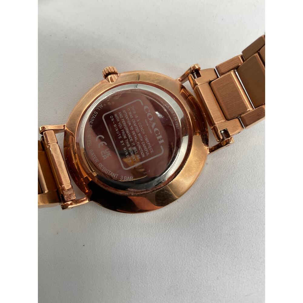 Coach Women's Watch, CA 120.7.34.1857 - Gold - Picture 6 of 9